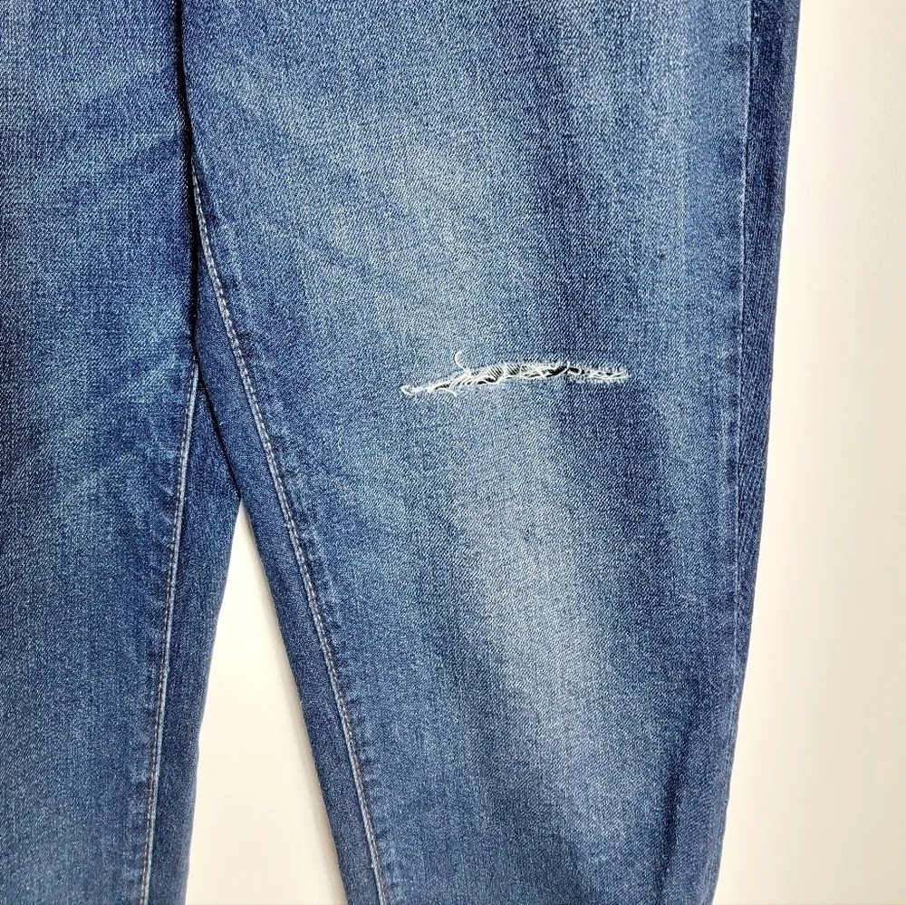 NWT Seven7 100% Cotton Roll Cuff Hem Marylin Boyfriend Women's Jean Size 6